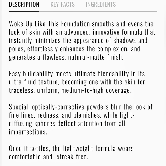 Lot of 2- NEW IL Makiage Woke Up Like This Flawless Base Foundation Shade 60 - Picture 5 of 7